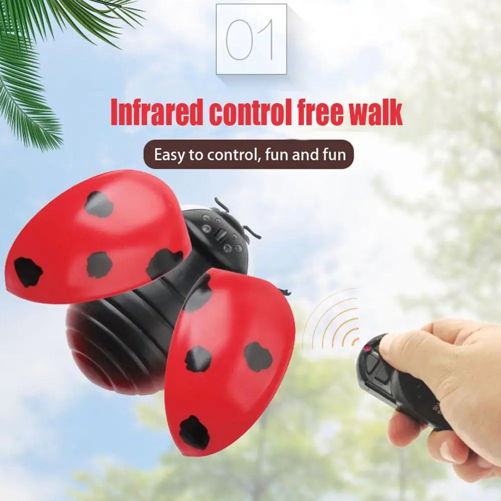 Инфракрасный RC животное насекомое игрушки имитация паука пчела Летающий Краб