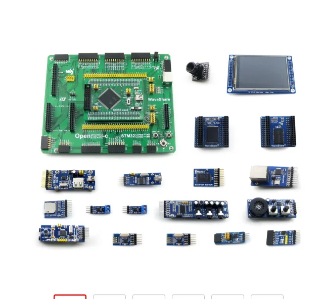 

Open407Z-C Package B STM32 ARM Cortex-M4 Kit STM32F407 Development Board + 3.2inch 320x240 Touch LCD+16 Modules