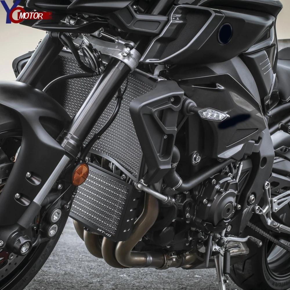 Для YAMAHA MT-10 FZ-10 MT 10 FZ 2016-2017 мотоциклетный радиатор масляный защитная решетка гриль