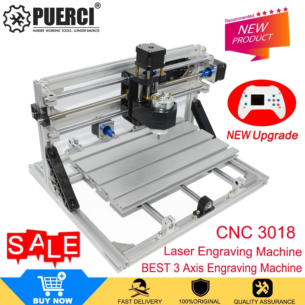 Лазерный гравировальный станок с ЧПУ 3018 лазерный гравер Мини DIY режущие