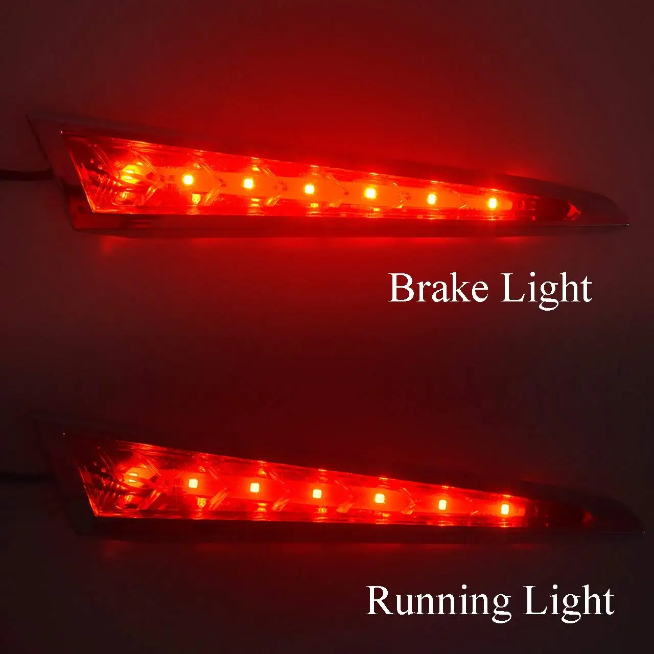 Мотоциклетные светодиодные задние сиденья яркие фонари для победы пересеченной