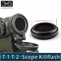 22mm tactical kill flash scope cover for red dot t 1 t 2 hunting scope killflash accessories
