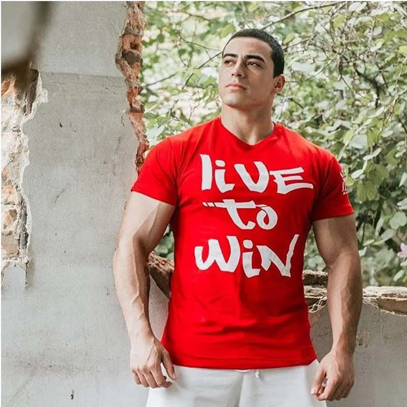 2020 компрессионная футболка джоггеры Спортивная облегающая мужские