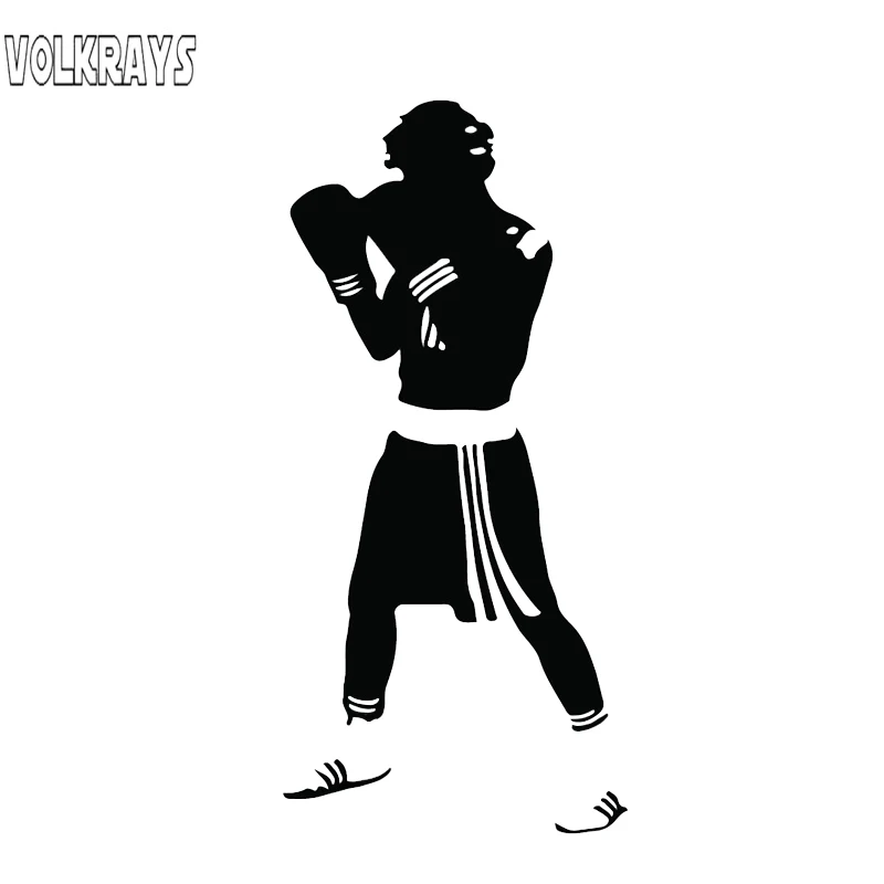 

Уникальные боксерские перчатки Volkrays креативные автомобильные Стикеры, спортивные аксессуары для фитнеса, Светоотражающие Водонепроницае...