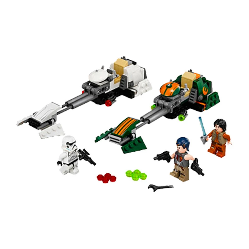 BELA 10369 Star Wars Rebels Эзра Спидер велосипед Строительные блоки Кирпич совместимый Technic 75090 Playmobil игрушки для детей