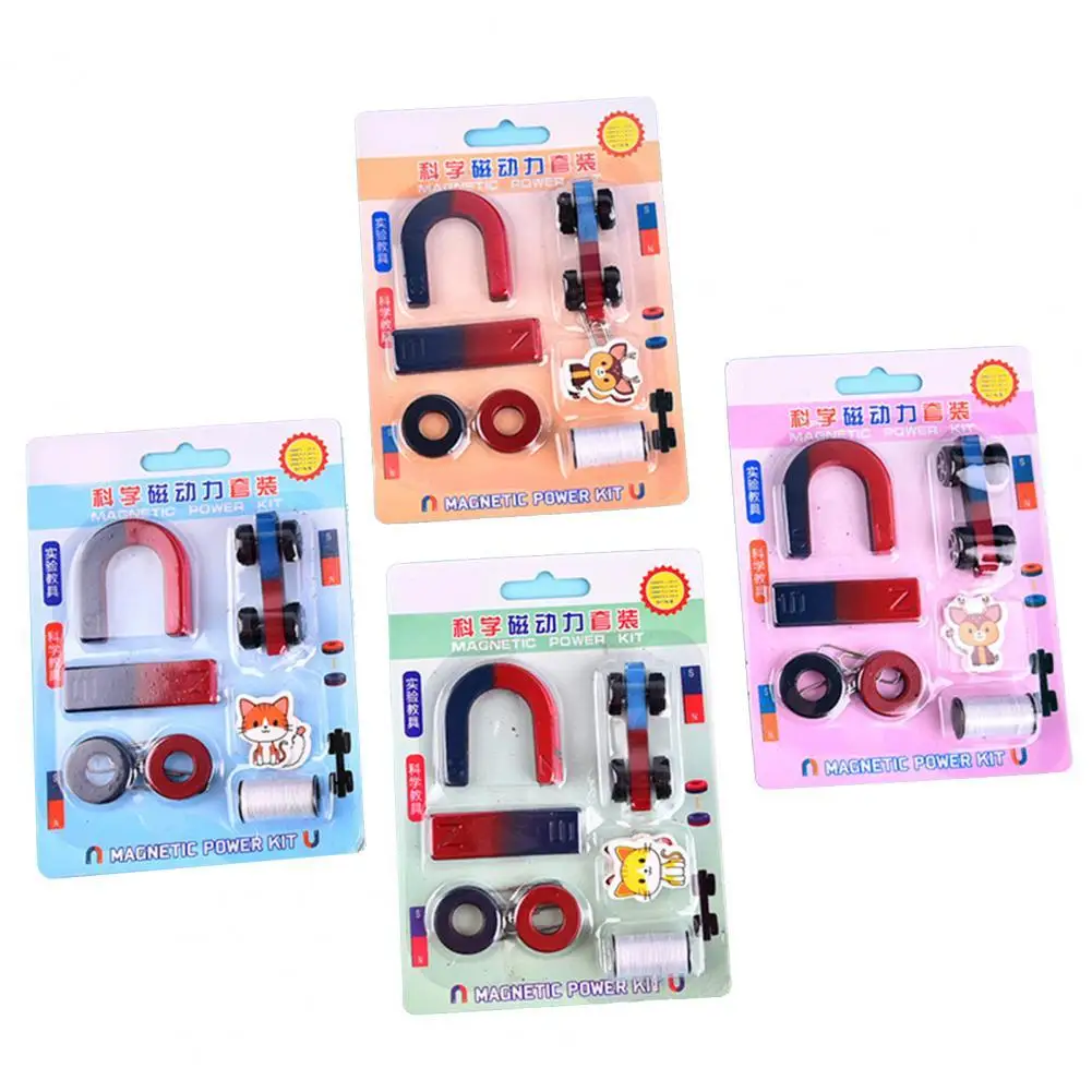 

Creative Magnet Toy Funny Wisdom Entertainment Assorted Super Strong Magnet Toy Kit for Gift