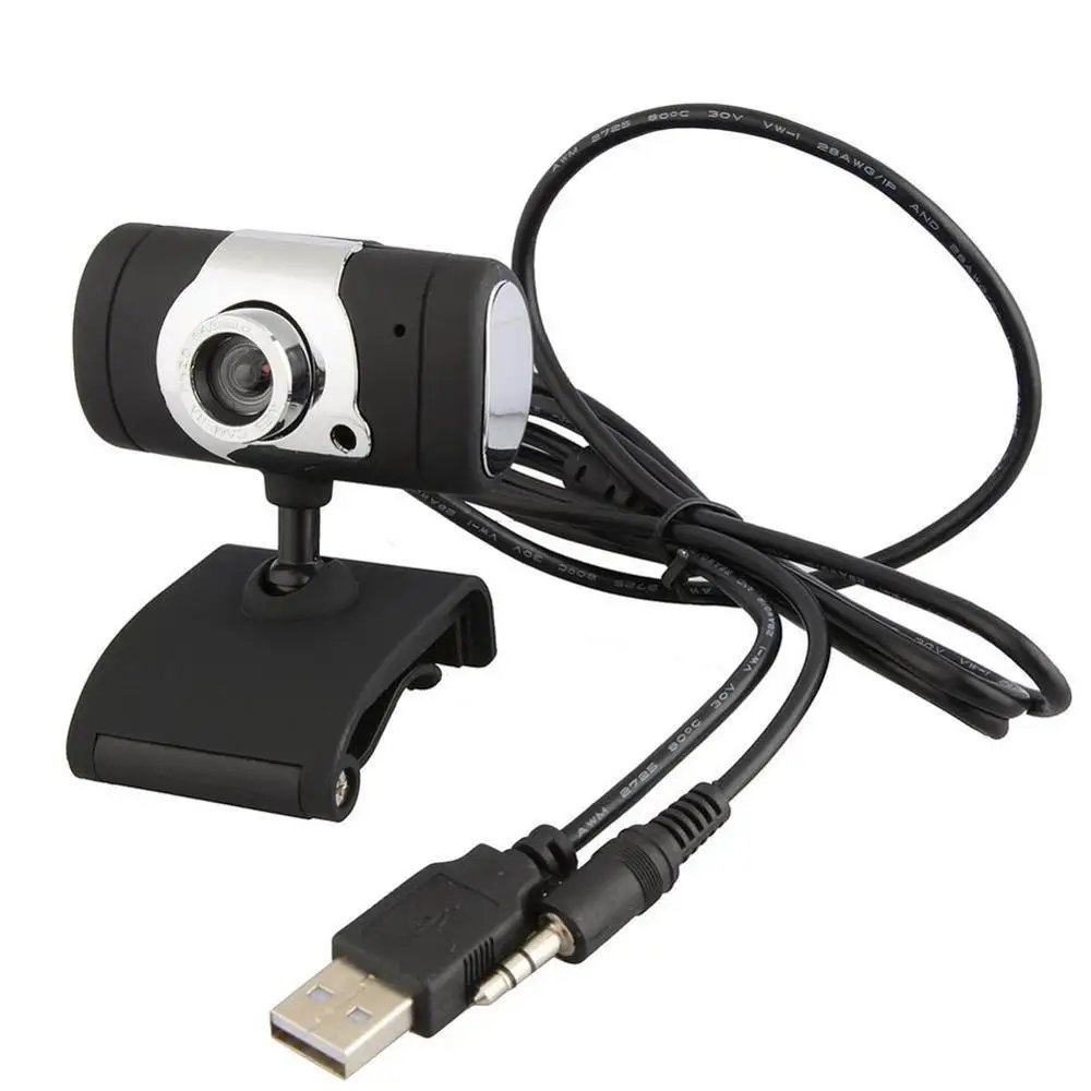 

USB Web Camera 720P HD Computer Camera Webcams Built-in Sound-absorbing 640*480 Dynamic Resolution Microphone S3V1