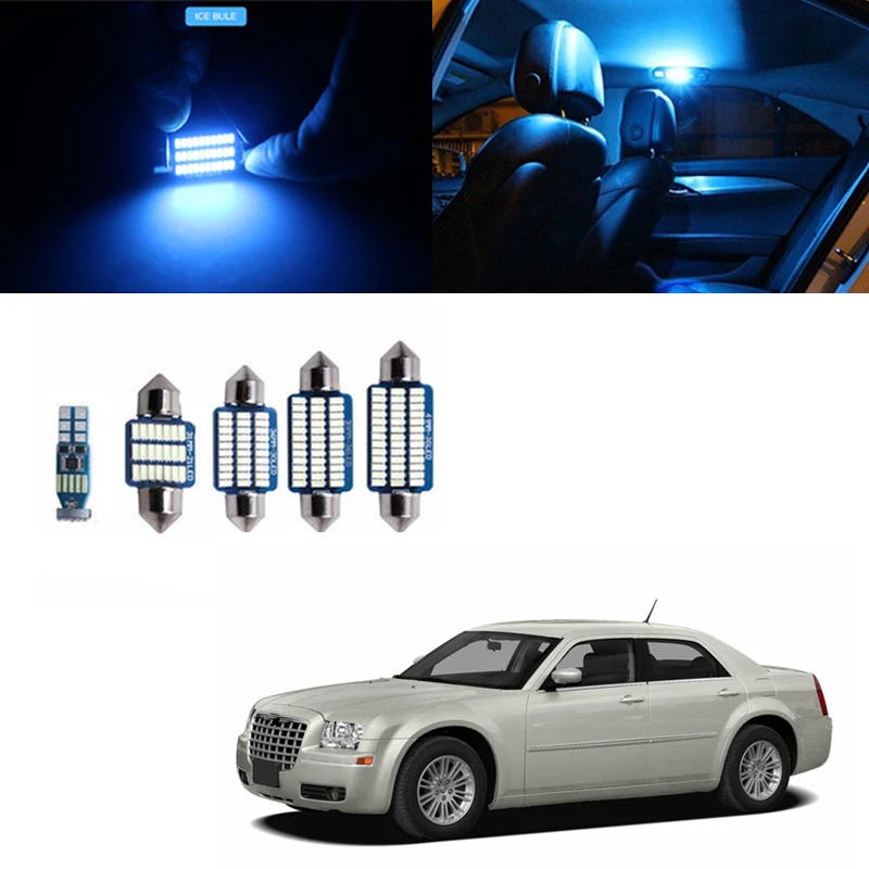 17 шт. Canbus T10 светильник светодиодный свет s лампы Комплект для интерьера Карта