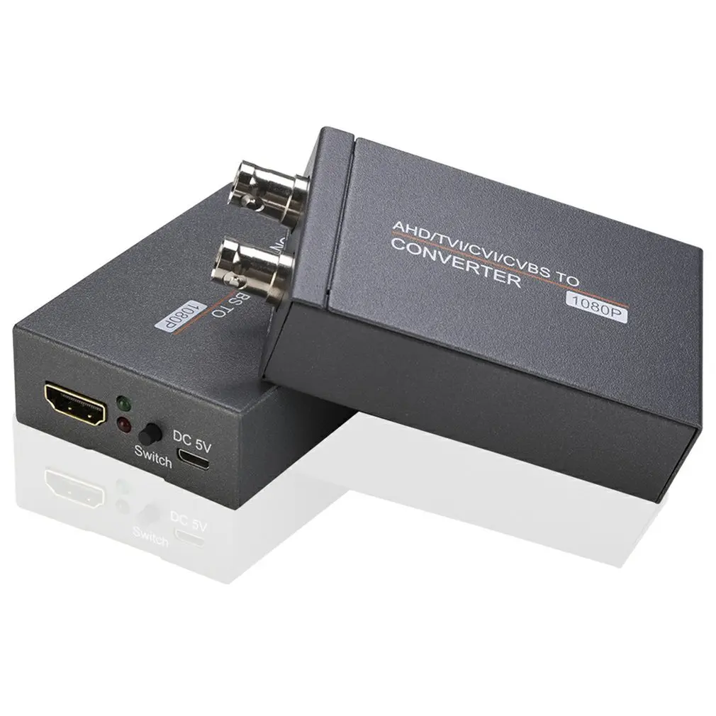 Адаптер преобразователя AHD/TVI/CVI/CVBS в HDMI Full HD 4K видео преобразователь адаптер для