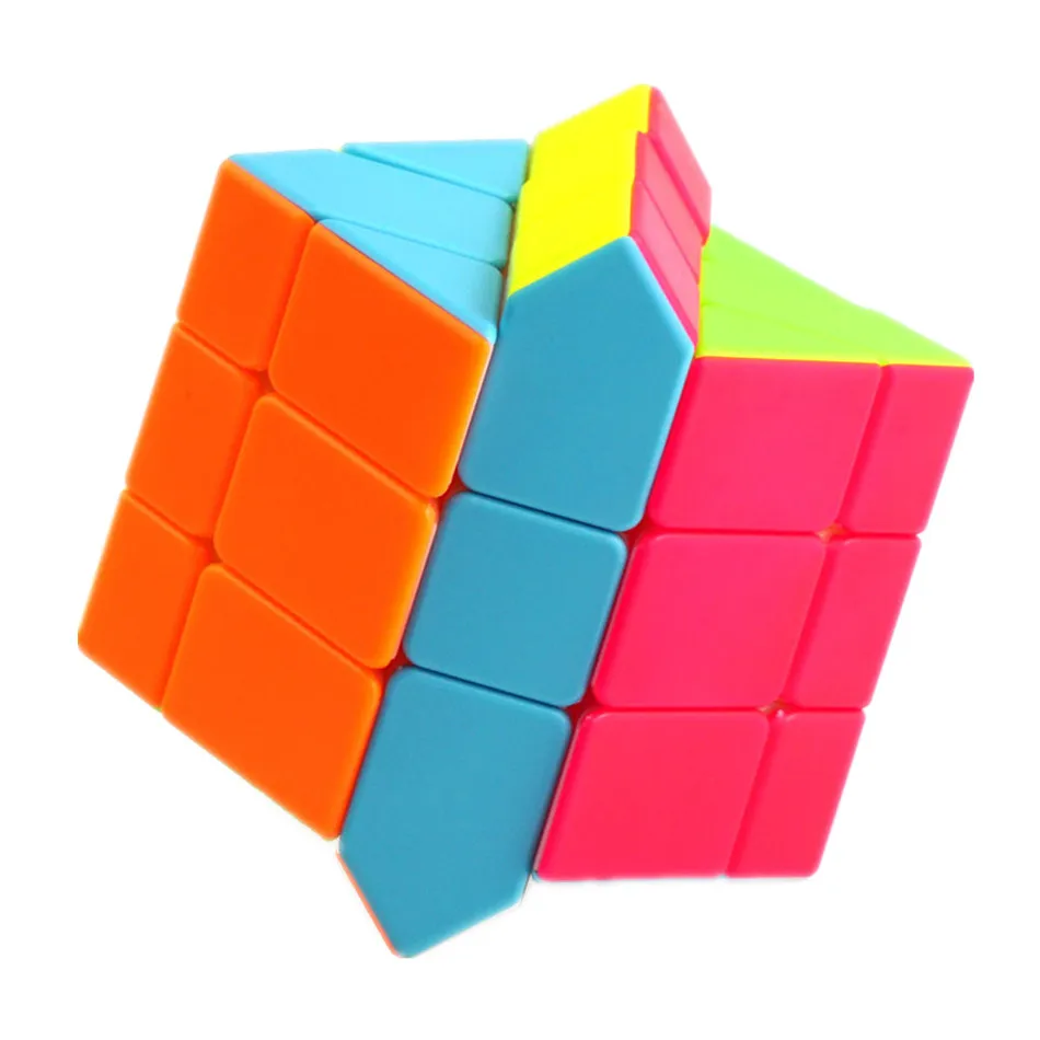 Shengshou 3x3 ветряная мельница Фишер магический куб Sengso 3x3x3 головоломка твист Куб