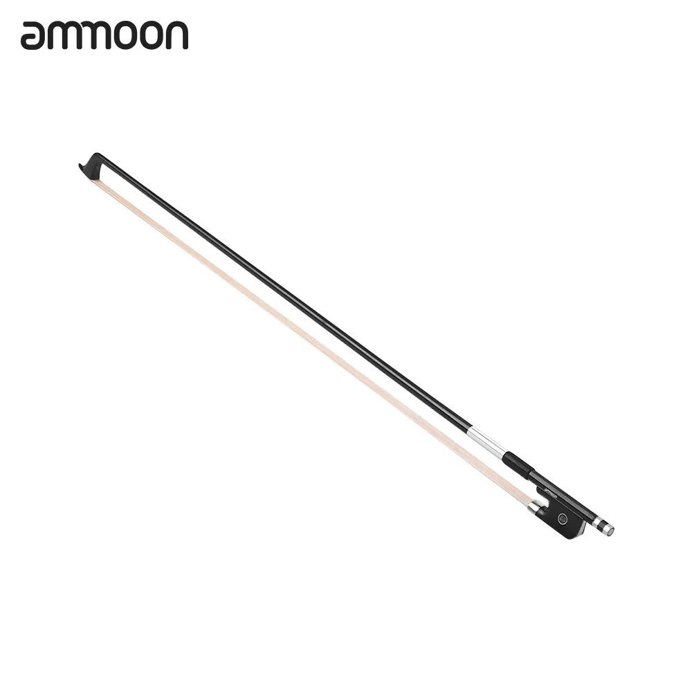 Ammoon 4/4 Виолончель Violoncello лук хорошо сбалансированный углеродное волокно круглая