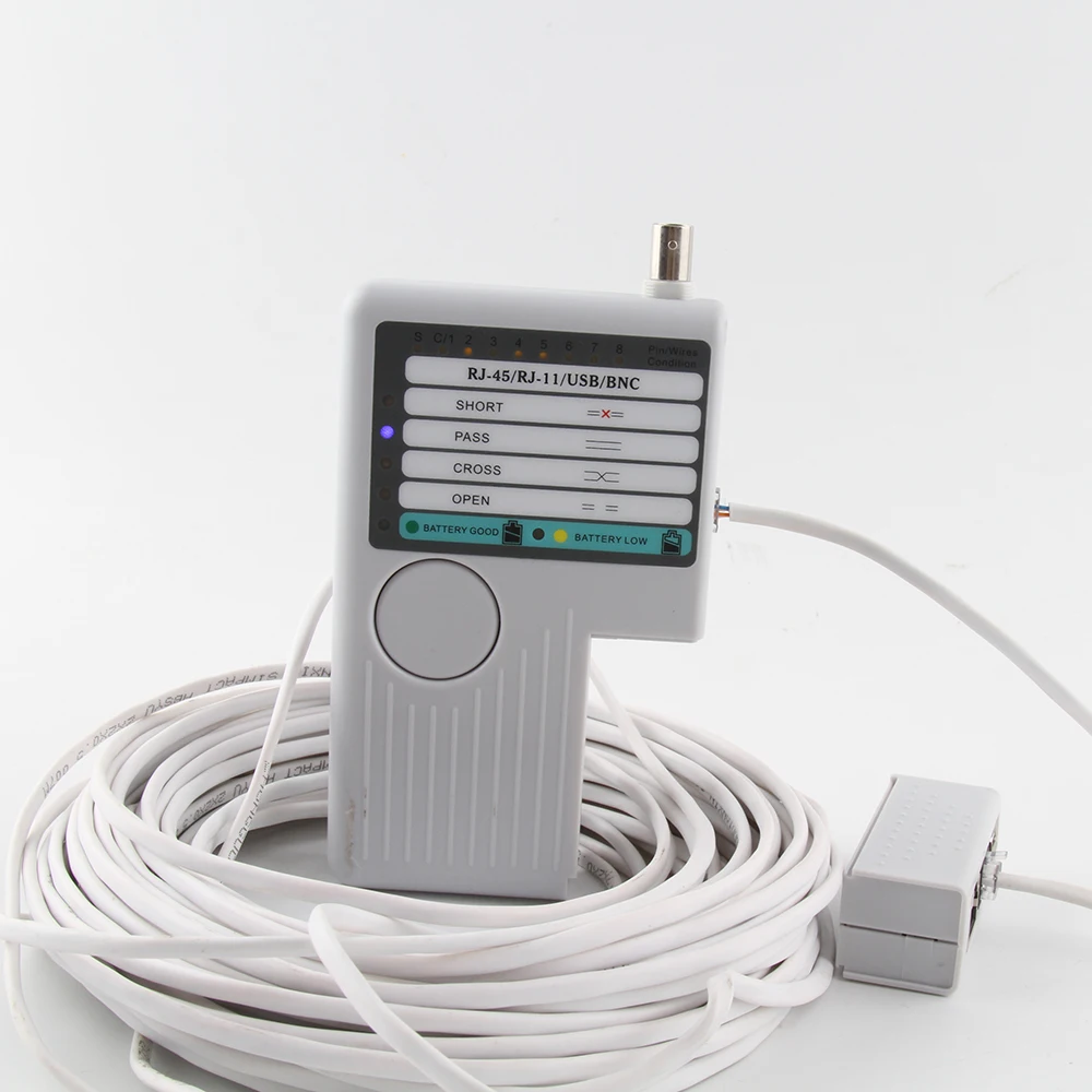 NOYAFA NF 3468 4 в 1 сетевой кабель Тесты er RJ45/RJ11/USB/LAN BNC Cat5 Cat6 может быть Тесты|cat6 test|bnc lantest