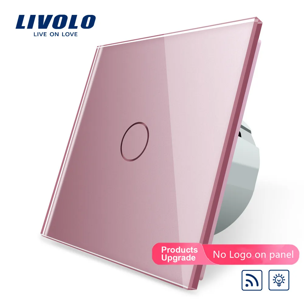Livolo/Стандартный переключатель VL C701DR 11 управляемый коммутатор с украшением в виде