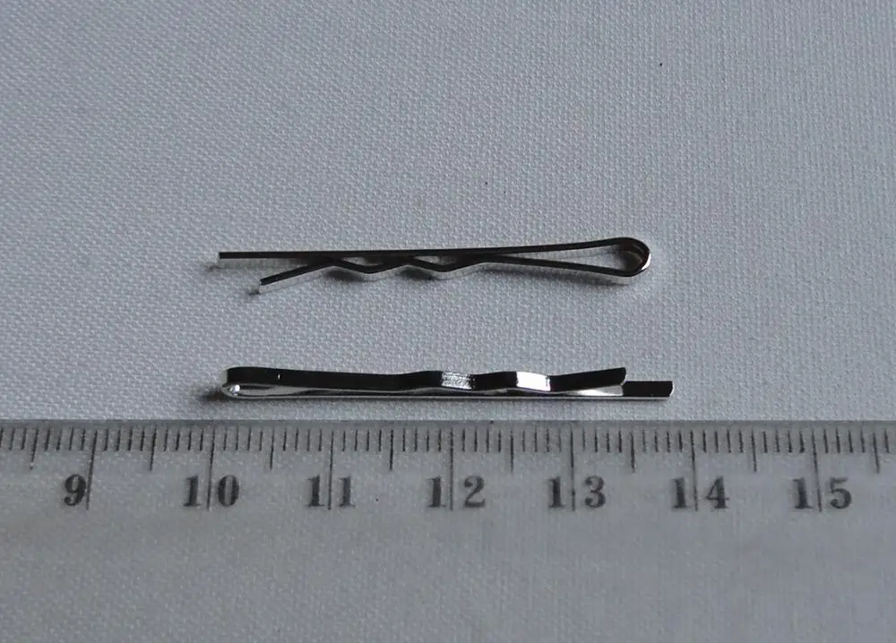 100 шт. 1 6 мм * 3 8 см маленькие волнистые простые металлические заколки невидимки