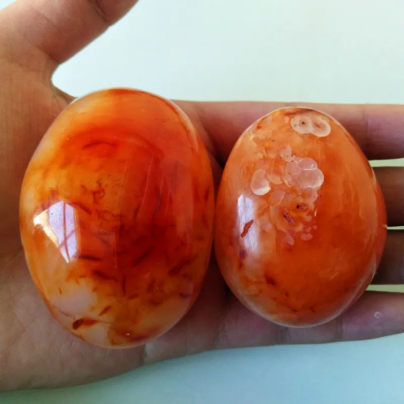 Красные Агатовые пальмовые камни из натурального камня маленькие игровые и