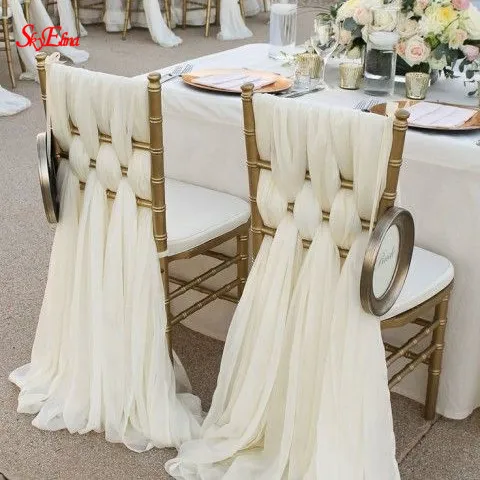 Лента из органзы для украшения свадьбы 5/10 м | Дом и сад