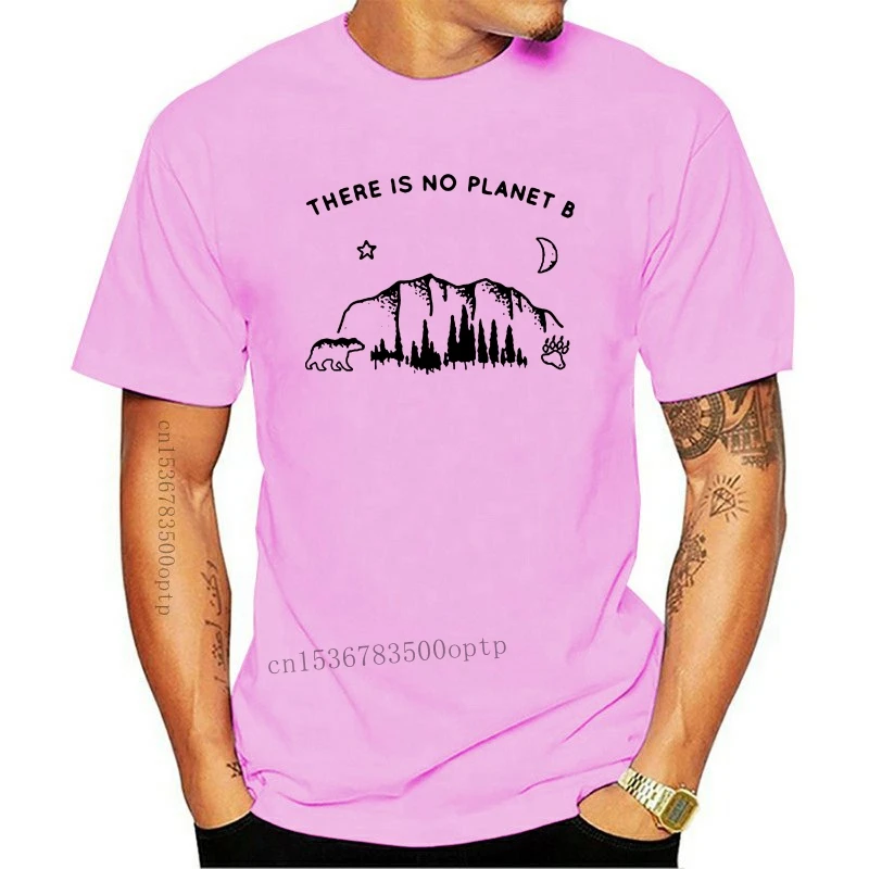 

New There Is No Planet B Cotton Soft T Shirt White 012516