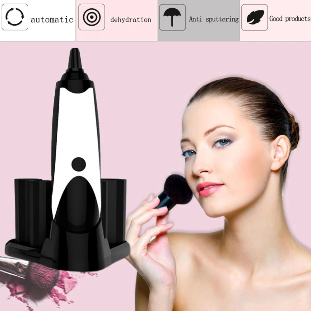 Электрическая губка для удаления макияжа USB Перезаряжаемый удобный силикон