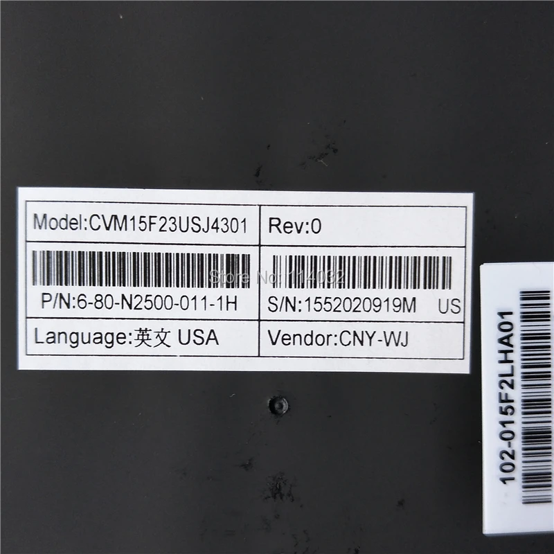 US клавиатура с подсветкой для Hasee T96 T96E T96C английский черный CVM15F23USJ4301 6-80-N2500-011-1H
