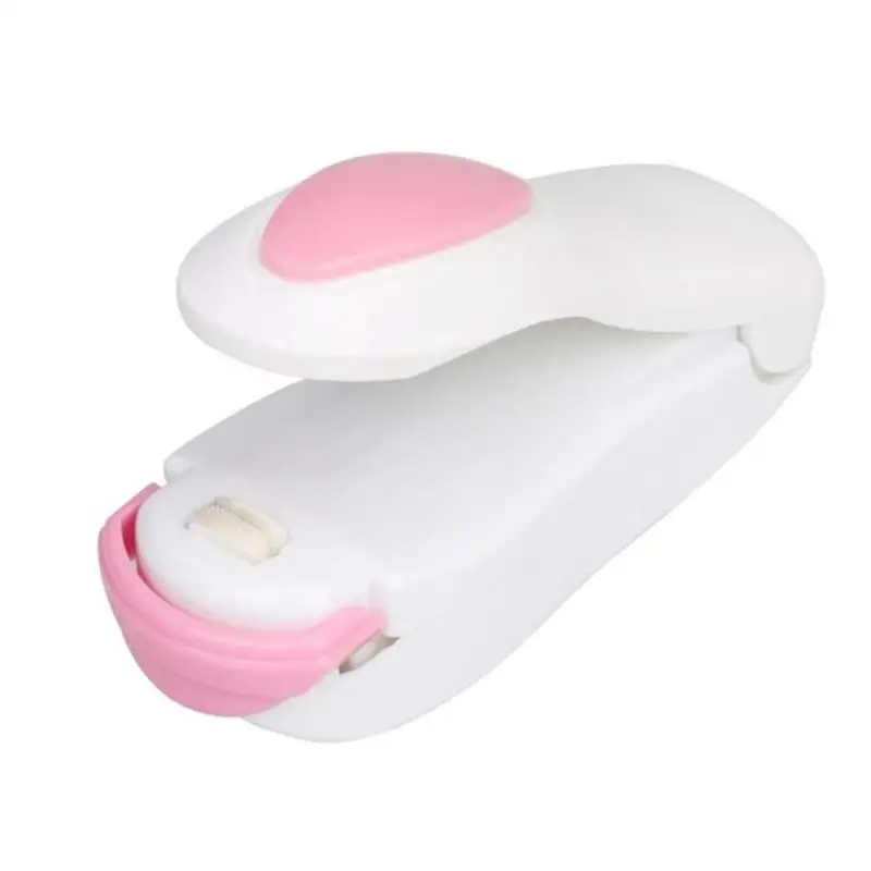 

New Sealer Portable Mini Sealing Household Machine Heat Sealer Capper Foodsaver For Plastic Bags Package Mini Gadgets TSLM1