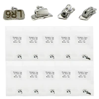 dental orthodontic size marked non convertible buccal tubes roth 0 022 1st molar 10 packs40 pcs