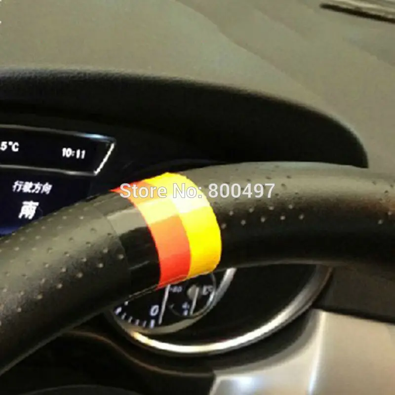 3 х новейший Флаг Германии Стиль рулевое колесо декоративные Стикеры для