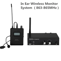 anleon s2 wireless in ear monitor system uhf stereo iem system stage monitoring 863 865mhz ntc antenna xiomi