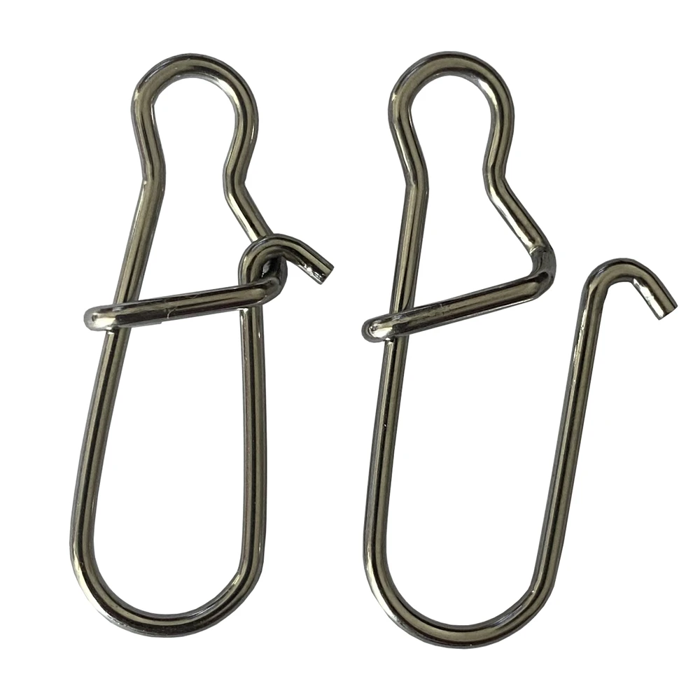 LOTITONG Нержавеющая сталь Рыбалка Разъем Быстрый защелка Замковая оснастки