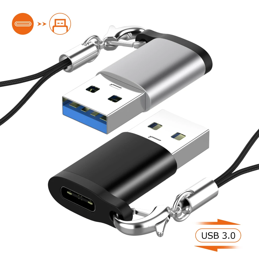 Адаптер для телефона USB3.0 к Type C телефонный разъем Samsung Huawei Xiaomi Mini конвертер