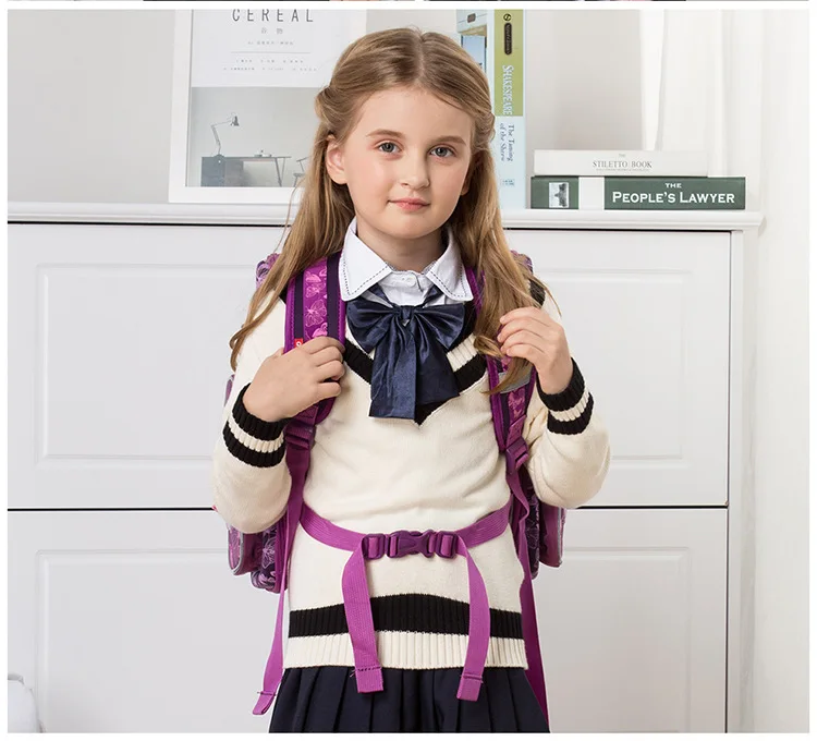 Russia Style Girls School Bags Children Backpacks Boys Primary School Bookbag Kids Satchel Fold Orthopedic Backpack Mochila