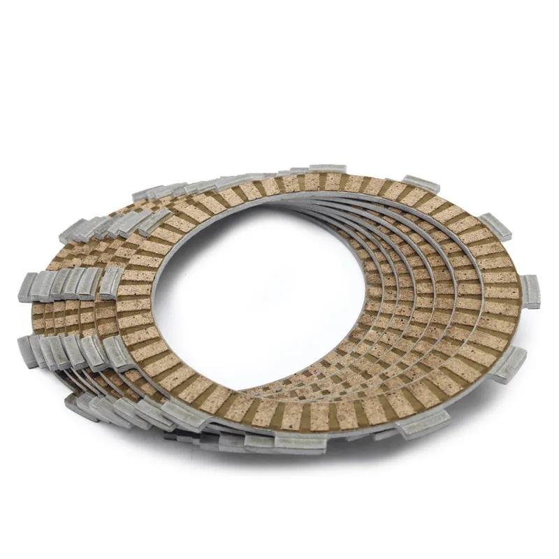 8 pc Friction Plates BIKINGBOY DRZ DR-Z 400 00-17 16 KAWASAKI KLX 400 03 04 8 дисковая фрикционная Муфта+ 7 Сталь сепаратор пластины+ 6 тяжёлый мощный пружины - Цвет: 8 pc Friction Plates