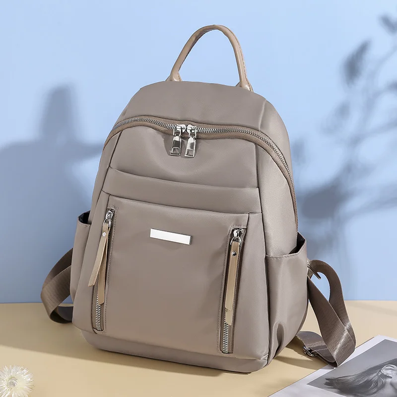 

2021 Fashion Women Backpack for Teenage Girl Mochila Feminina Ladies Backpacks Nylon Waterproof Casual Bagpack Female Bag