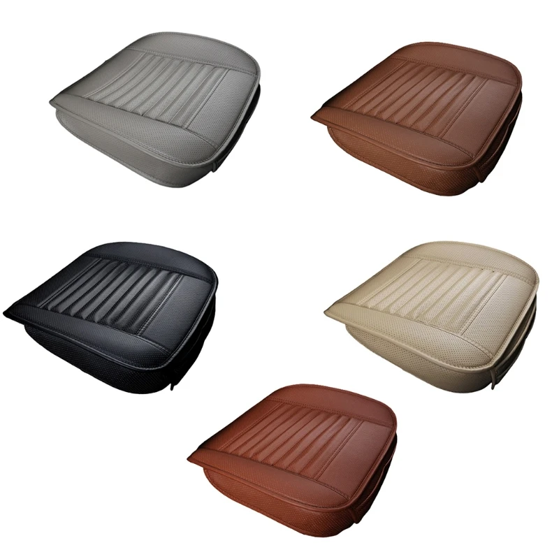 

Universal Car Seat Cushion Cover Anti Slip Leather Auto Front Seat Protector Pad, Car Internal Accessories