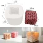 Форма в виде сотовой свечи Platz для самостоятельной сборки ароматизированных свечей, украшение для дома