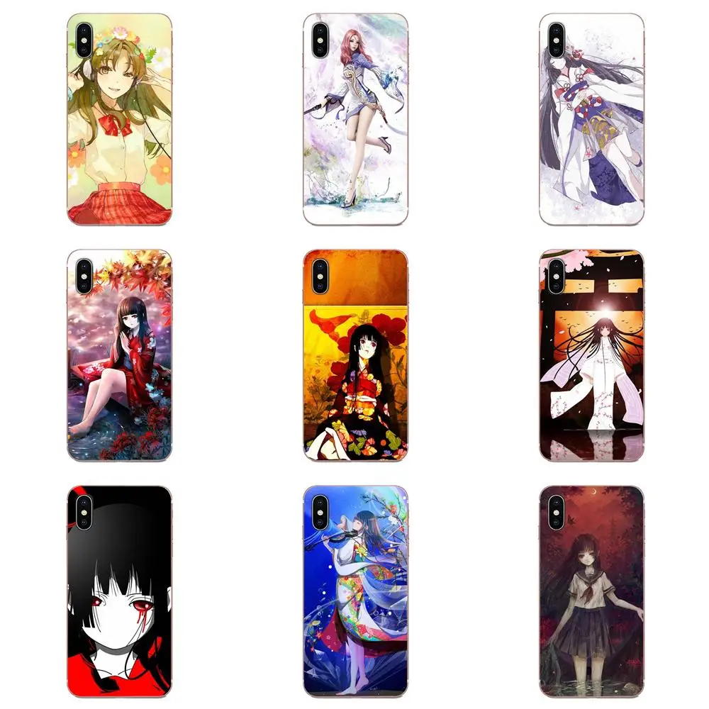 Мягкий чехол для мобильного телефона Ai Enma Jigoku Shojo Girl из Hell Samsung Galaxy A51 A71 A81 A90 5G A91 A01