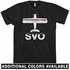 Летающая футболка с изображением аэропорта Москва Svo-модная футболка унисекс с изображением самолета Sheremetyevo Jet Rus 2019