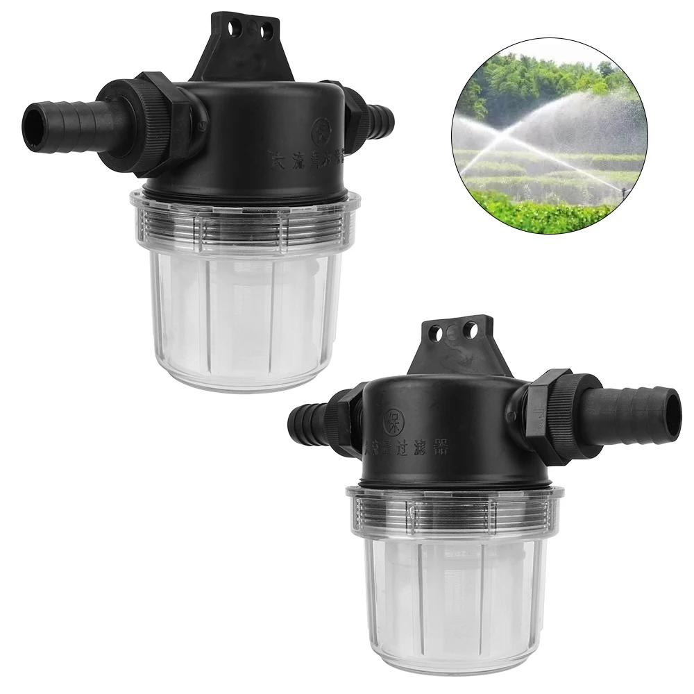

Aquaculture Water Pipe Filter Ultrafine Plastic Impurity Prefilter 20mm 25mm Garden Watering Filter 50 Mesh