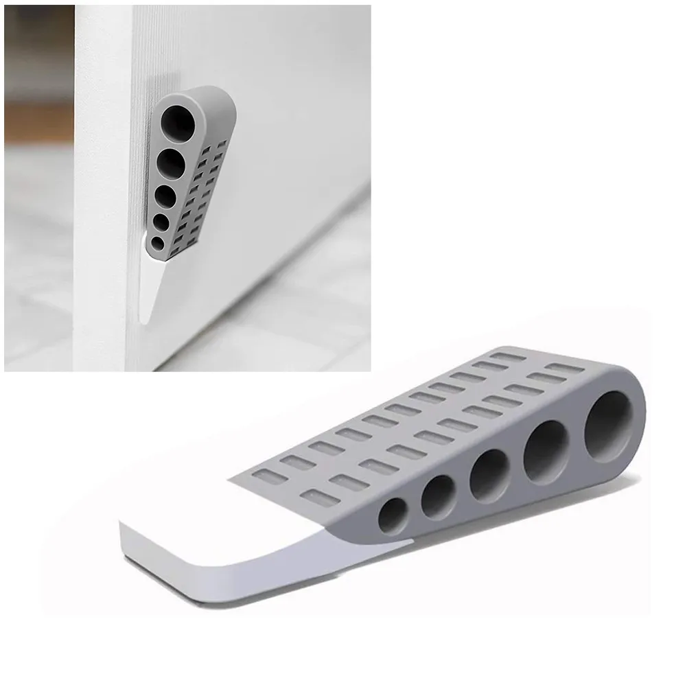 

Rubber Door Stop Wedge Doorstops Home Office Door Rear Retainer Anti-collision Stop Baby Kids Children Safety Floor Door Stopper