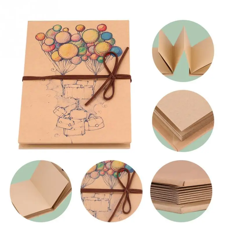 Креативное DIY Покрытие альбома складной фотоальбом поделки подарок баллон