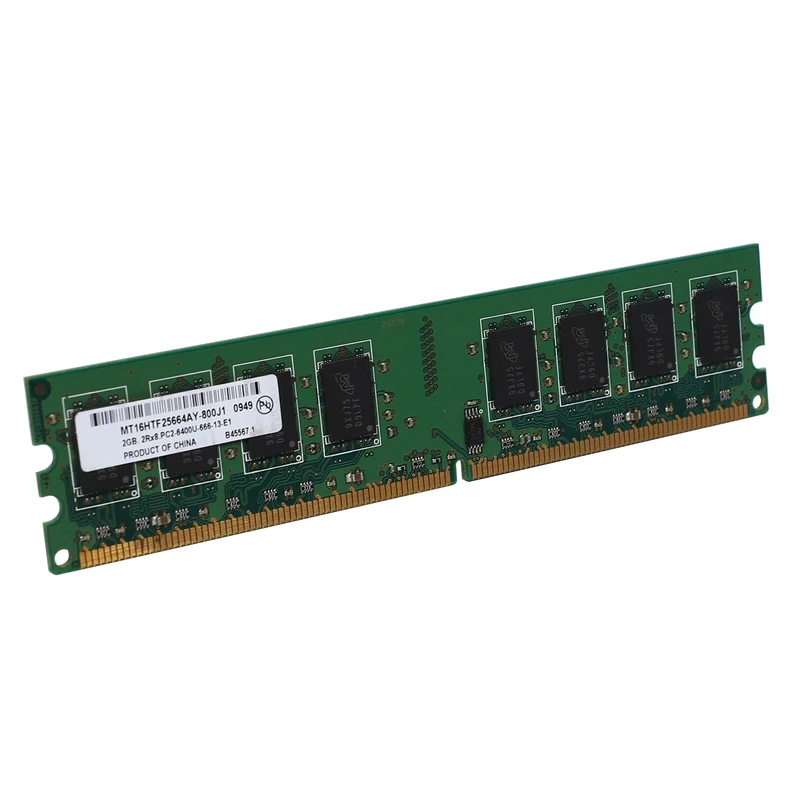 2 ГБ для рабочего стола DDR2 Оперативная память памяти 800 МГц 2RX8 DIMM PC2 6400U высокой