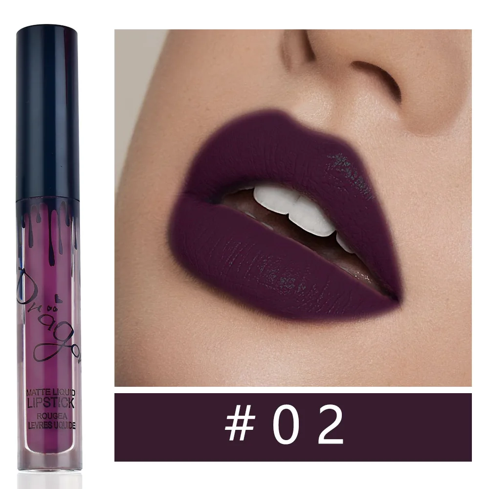 16 видов цветов металлическая жидкая губная помада водонепроницаемый набор для