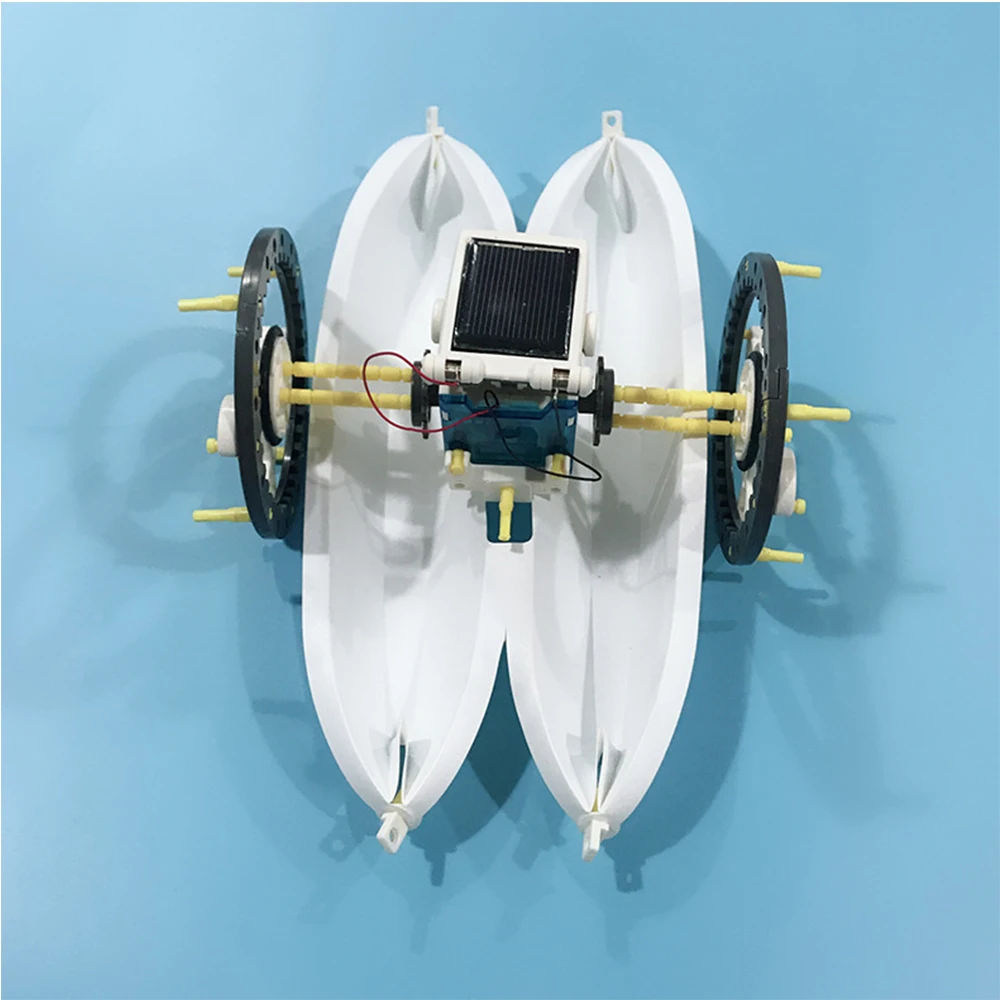 Роботы на солнечных батарейках 13 в 1 набор трансформируемых роботов обучающая