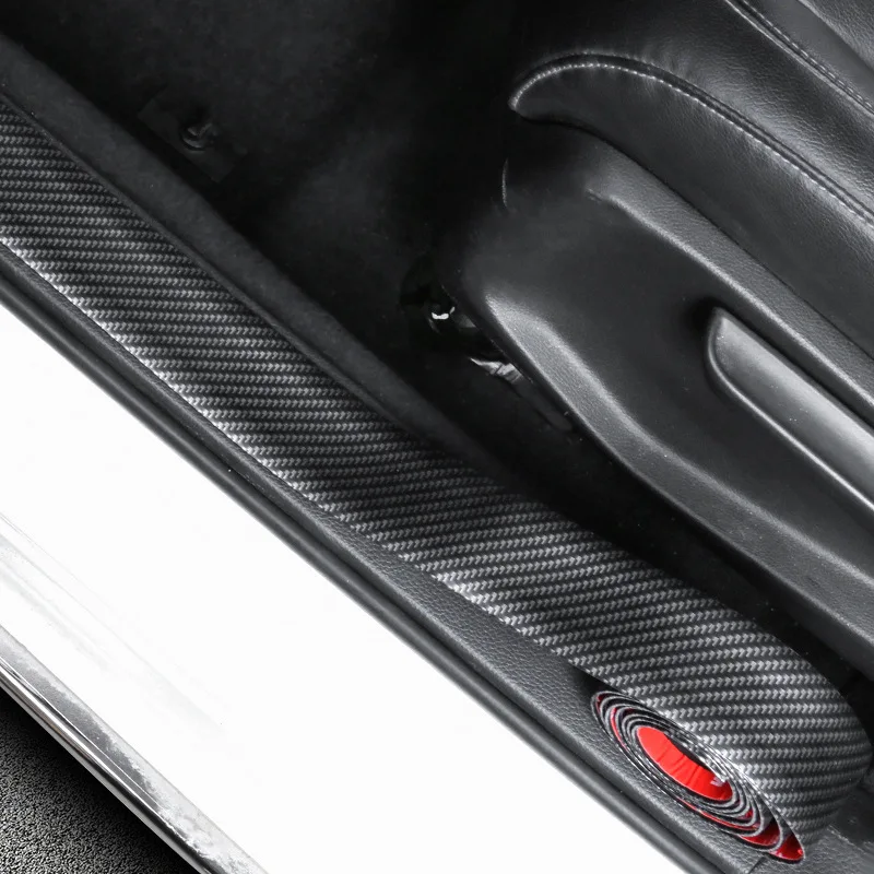 

1 м углеродное волокно, резиновая формовочная полоса, мягкая черная накладка, защитная полоса для бампера, сделай сам, защитная кромка для по...