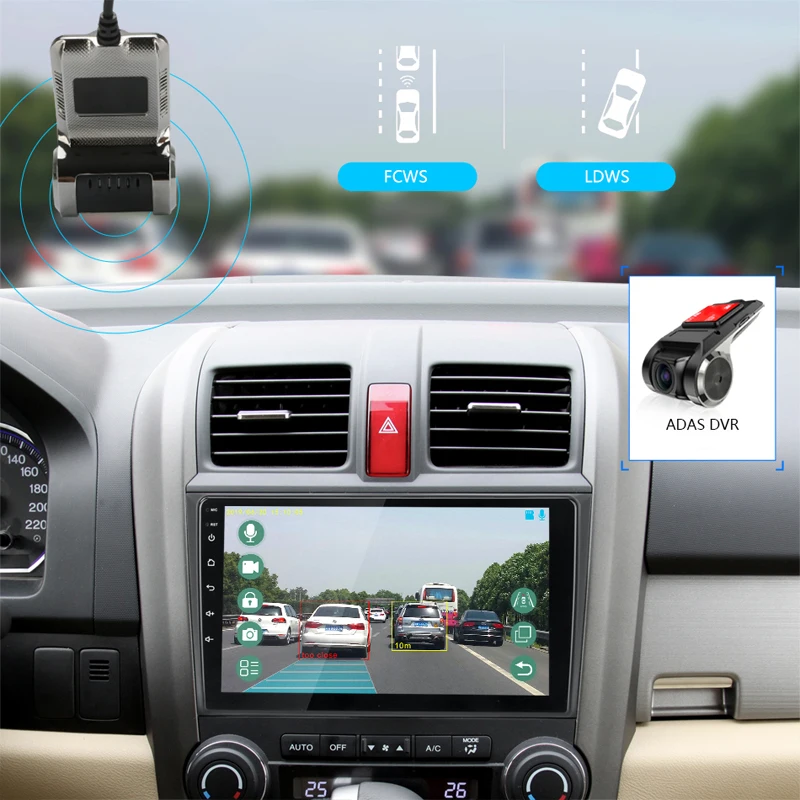 Для Honda CR V 2007 2011 RDS 9 &quotАвтомобильный Радио проигрыватель Android 4G wifi сенсорный экран