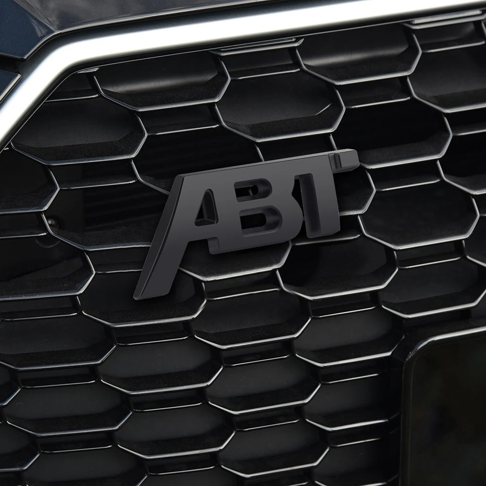 Наклейка ABT с эмблемой для Audi A6 C6 C5 A3 8P A4 B6 B8 A5 A7 A1 Q5 Q7 VW Passat Golf Jetta Tiguan Touareg Touran Polo CC |