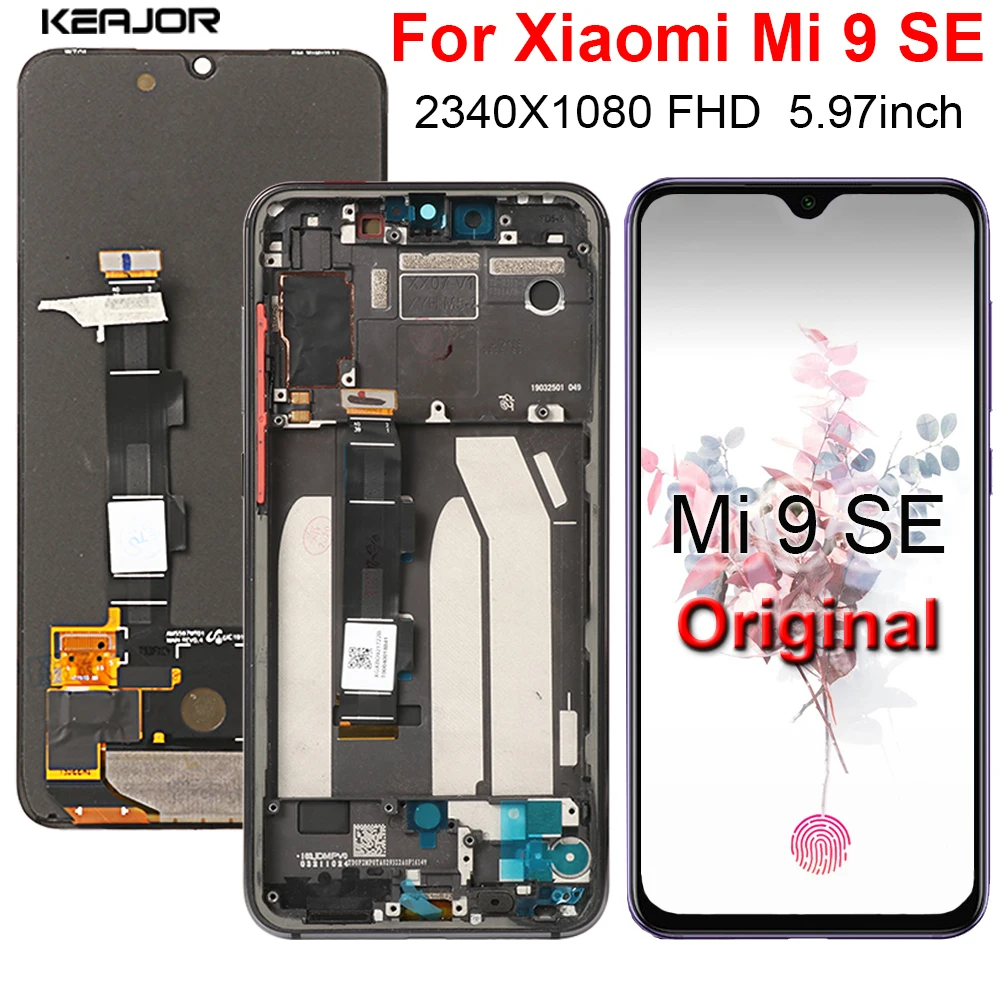 Оригинальный Amoled ЖК-дисплей для Xiaomi Mi 9 SE дисплей с сенсорным экраном сменный