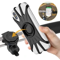 universal motorcycle mobile phone holder bike handlebar stand bracket bicycle phone holder for iphone 7 xs max samsung xiaomi 9