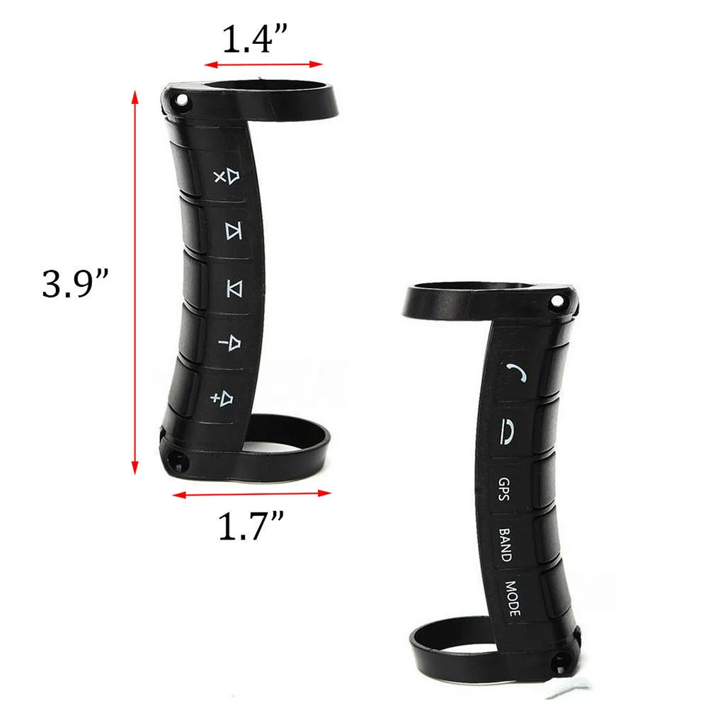 

Car Steering Wheel Button Remote Controller Universal Wireless Car Accessories Set for Stereo DVD GPS Navigation