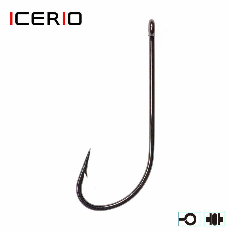 ICERIO 50 шт. крючок для вязания мушек 2XL Стандартный Стингер фотокрючок узоров
