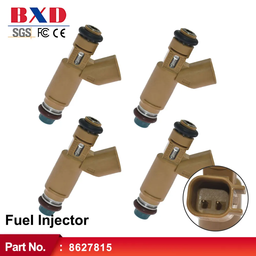

4PCS Fuel Injector 8627815 For VOLVO S40 V50 C30 2.4L
